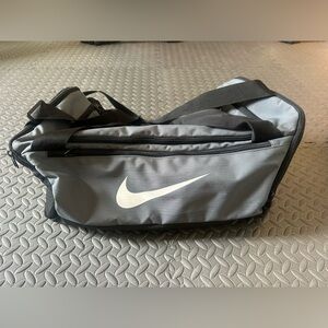 Nike Black and Gray Men's Duffel Bag